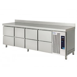 MPG-225 HC HHHH - Mesa refrigerada gastronorm 8 cajones