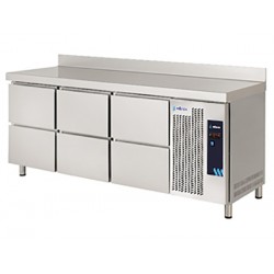 MPG-180 HC HHH - Mesa refrigerada gastronorm 6 cajones