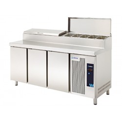 MPGE2-180-I HC 1/3 GN - Mesa refrigerada gastronorm para...