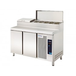 MPGE2-135-I HC 1/4 GN - Mesa refrigerada gastronorm para...