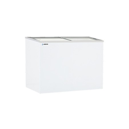 Congeladores horizontales puerta cristal